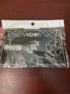 Dolls Kill Widow Pins